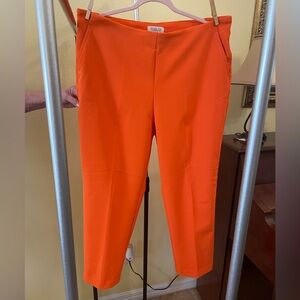 Rachel Zoe orange dress trousers. Worn once